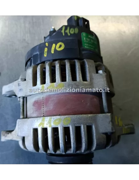 Alternatore Hyundai I10 1.1 2010 sigla motore G4HG 12V BER 5P/B/1086CC Alternatore Hyundai I10 1.1 2010 sigla motore G4HG 12V BER 5P/B/1086CC