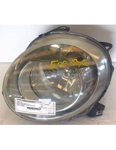 Faro anteriore sinistro Fiat 500 3p 1.3 MULTIJET 16V BER. 3P-D-1248CC