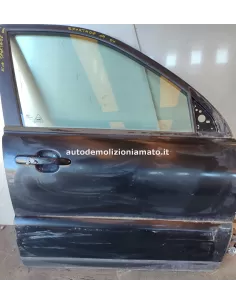 Porta anteriore dx Kia Sportage 2a serie 06 nero nuda 2.0 16V SUV 5P/B/1975CC