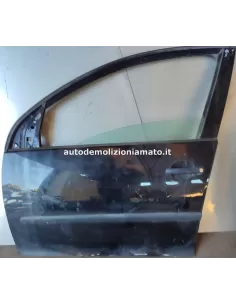 Porta anteriore sx Volkswagen Golf 5 1K 06 nero NUDA 1.4 16V 103KW TSI