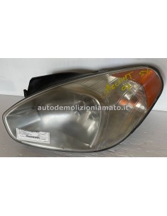 Proiettore/faro sinistro Hyundai Accent 2009 con regolazione manuale