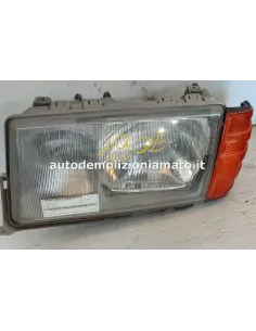 Proiettore/faro sx Mercedes 190 E 90 originale completo di freccia aranc
