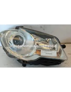 Proiettore/faro dx Volkswagen Touran 1T 08 lenticolare con regolazione
