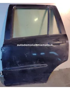 Porta posteriore sx Mazda 2 1a serie 07 nero NUDA 1.4 TD MNV 5P/D/1399CC