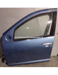 Porta anteriore sx Dacia Sandero 2010 antracite NUDA 1.2 16V BER 5P/B/1149CC