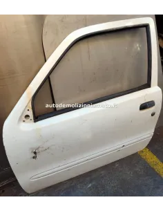 Porta anteriore sx Fiat Seicento 1E bianco NUDA 1.1 ACTIVE BER 3P/B/1108CC