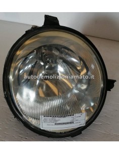 Proiettore/faro destro volkswagen lupo 6X con regolazione originale 1.0 BER 3P/B/999CC