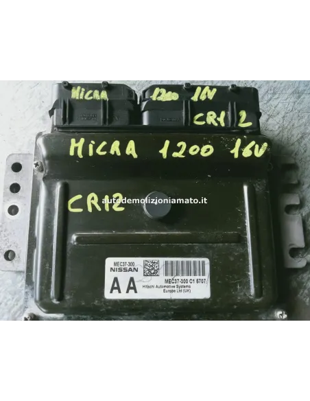 Centralina iniezione Nissan Micra K12E 1.2 16V 59KW BER 5P/B/1240CC Centralina iniezione Nissan Micra K12E 1.2 16V 59KW BER 5P/B/1240CC