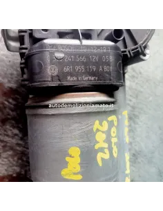 Meccanismo tergiparabrezza con motorino Volkswagen Polo 6R 1.2 TDI DPF BER