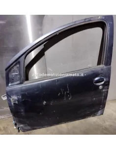Porta anteriore sx Toyota Aygo 1a serie 08 grigio antracite nuda 1.0 12V VVT