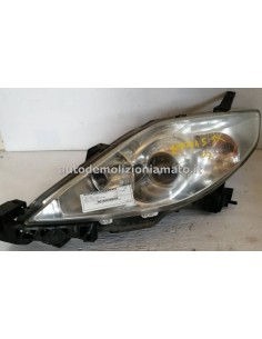 Proiettore/faro sx Mazda 5 1a serie 2007 lenticolare xenon originale 2.0